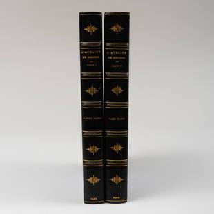 Albert André, L'Atelier de Renoir, Tome I; and: Albert André, L'Atelier de Renoir, Tome I; and Marc Elder, L'Atelier de Renoir, Tome II, Paris, Bernheim-JeuneTwo bound books, copy 41 of 50 on Arches (the total edition was 500).Property from