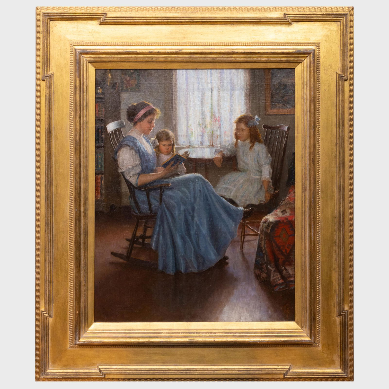 Lee Lufkin Kaula (1865-1957): Reading (1 of 3)