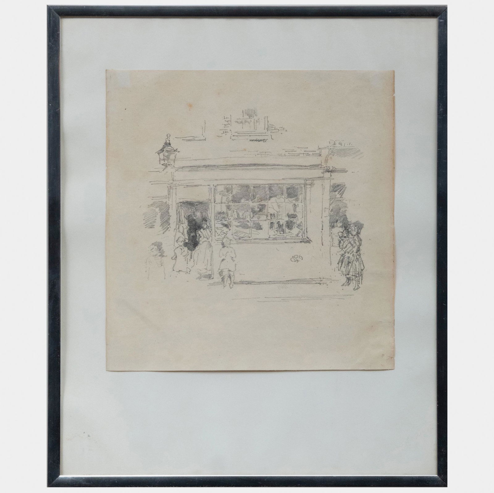 James Abbott McNeill Whistler (1834-1903): Drury Lane (1 of 3)
