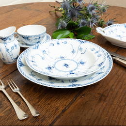 Royal Copenhagen Porcelain Part Service in the 'Blue