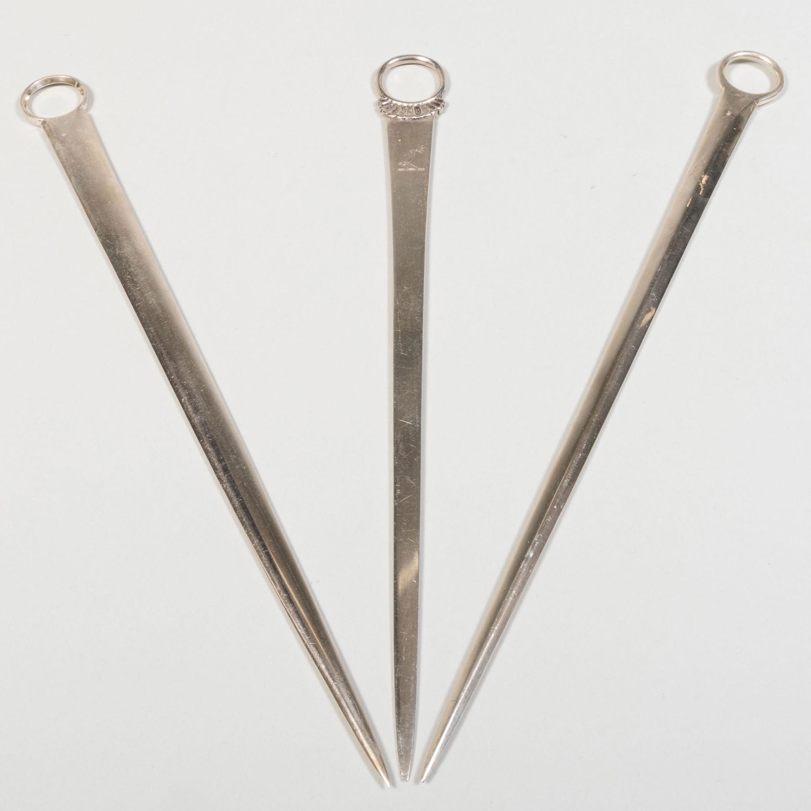 Two Silver Meat Skewers (1 of 6)