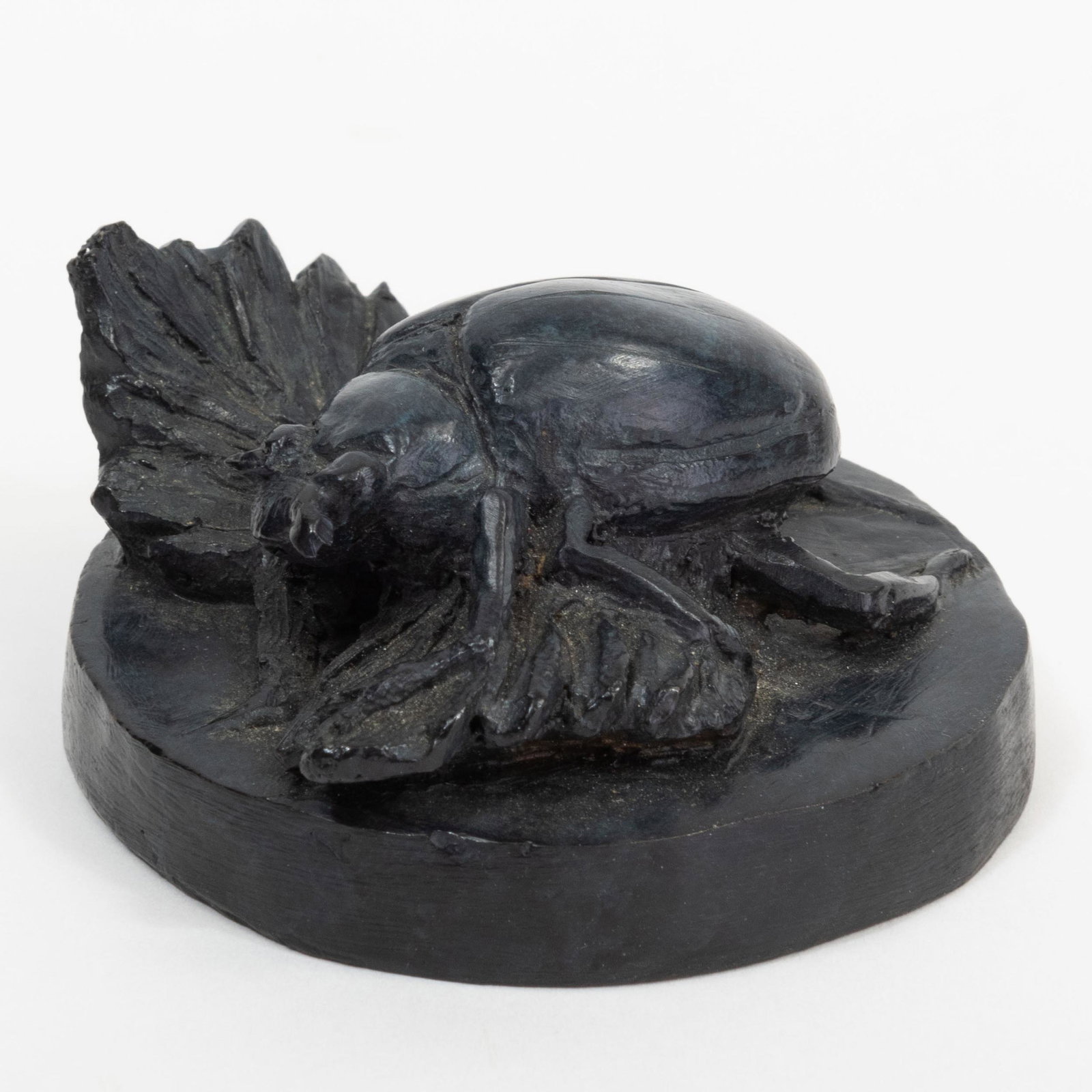 Nancy Webb (1926-2012): Dung Beetle: Nancy Webb (1926-2012): Dung Beetle Bronze, 1992, signed 'Nancy Webb', dated and numbered 10/20 on the underside. 1 1/2 x 2 1/2 x 2 1/2 in. Works from the Collection of Dick Polich and the Polich Tall