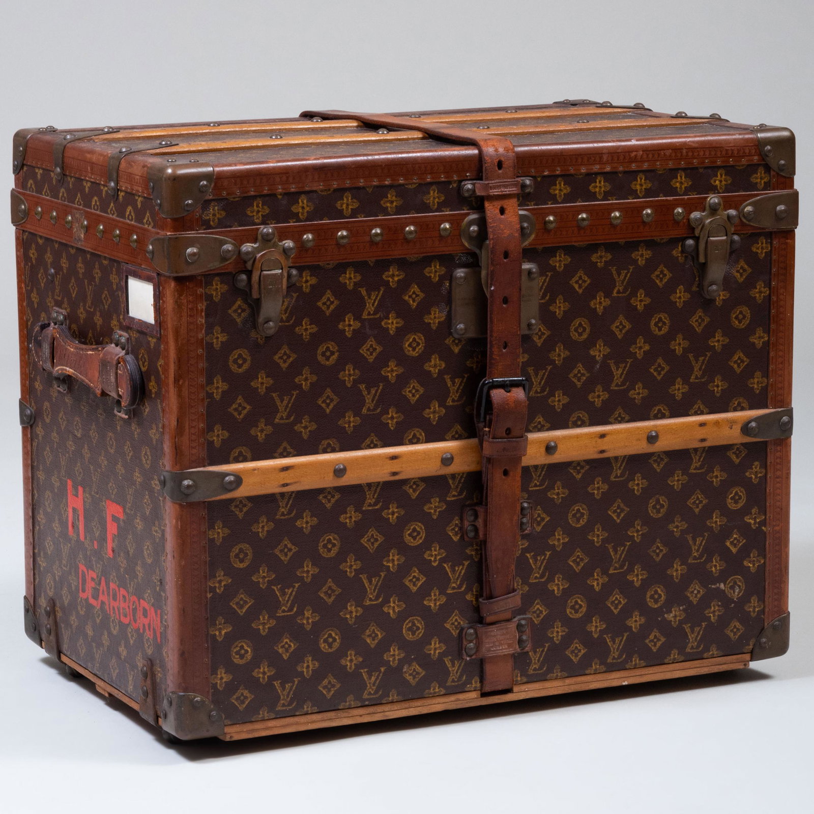 Vintage Louis Vuitton Trunk (1 of 17)