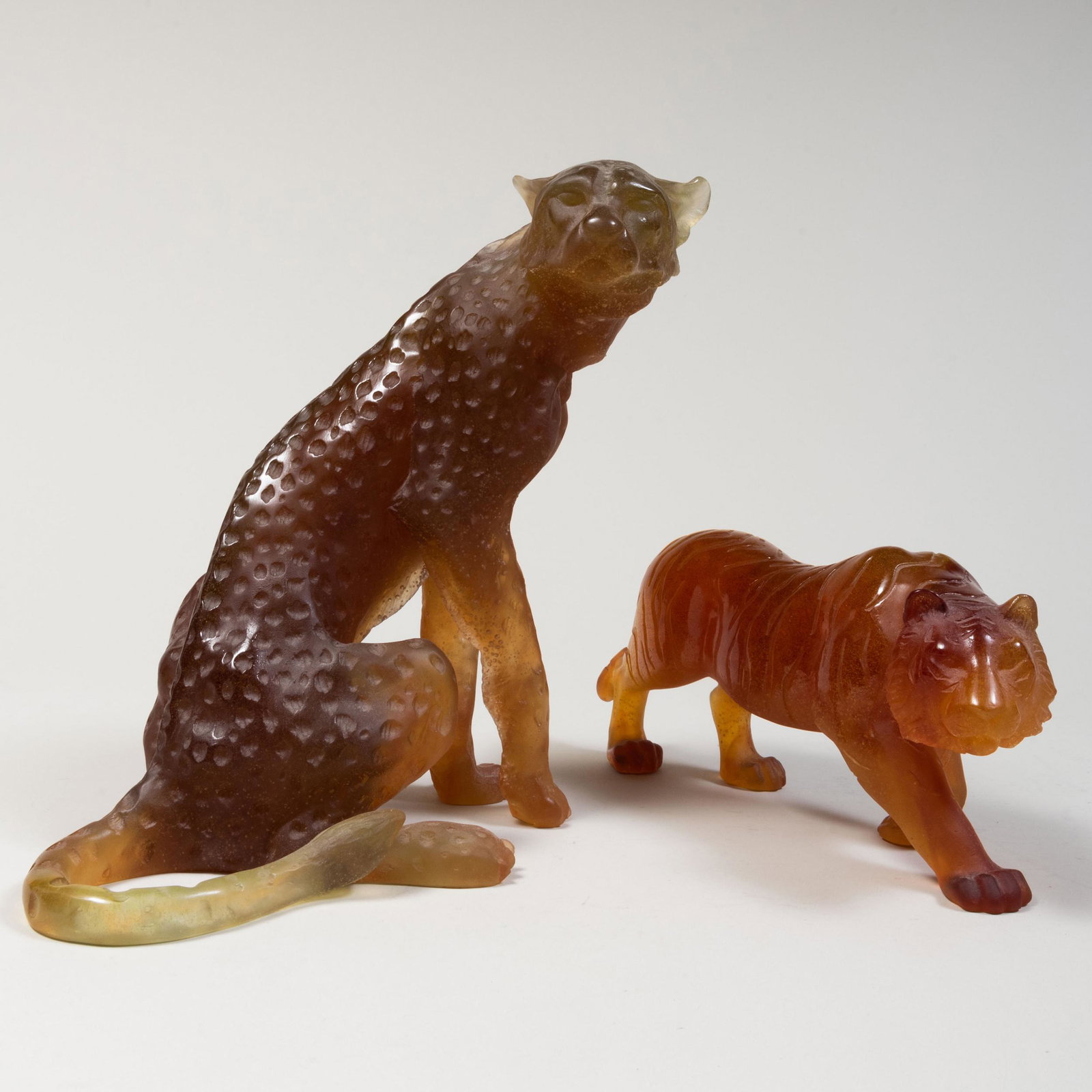 Two Daum Pâte de Verre Models of Animals (1 of 16)