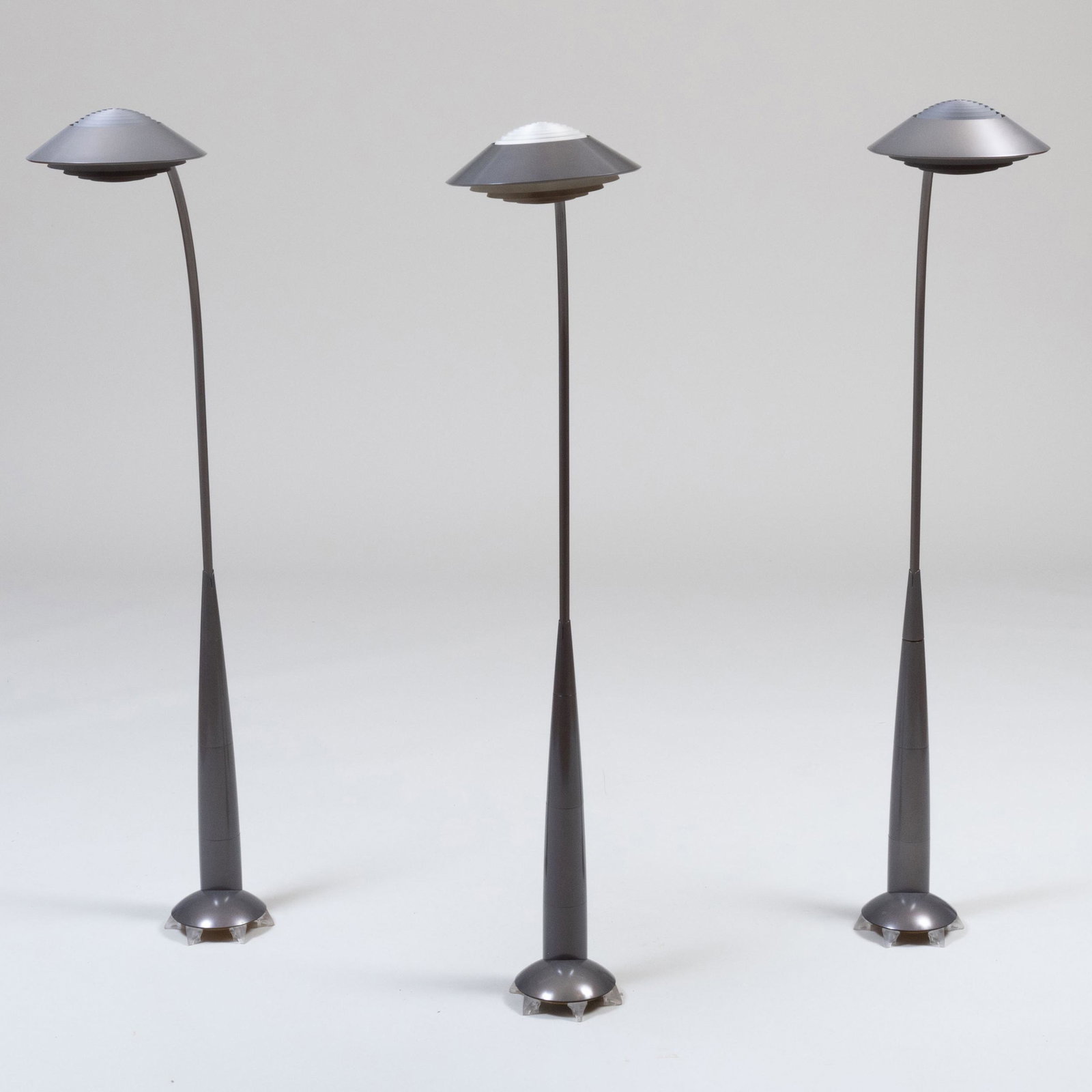 Set of Three Cedric Hartman Anodized Aluminum Floor (1 of 12)