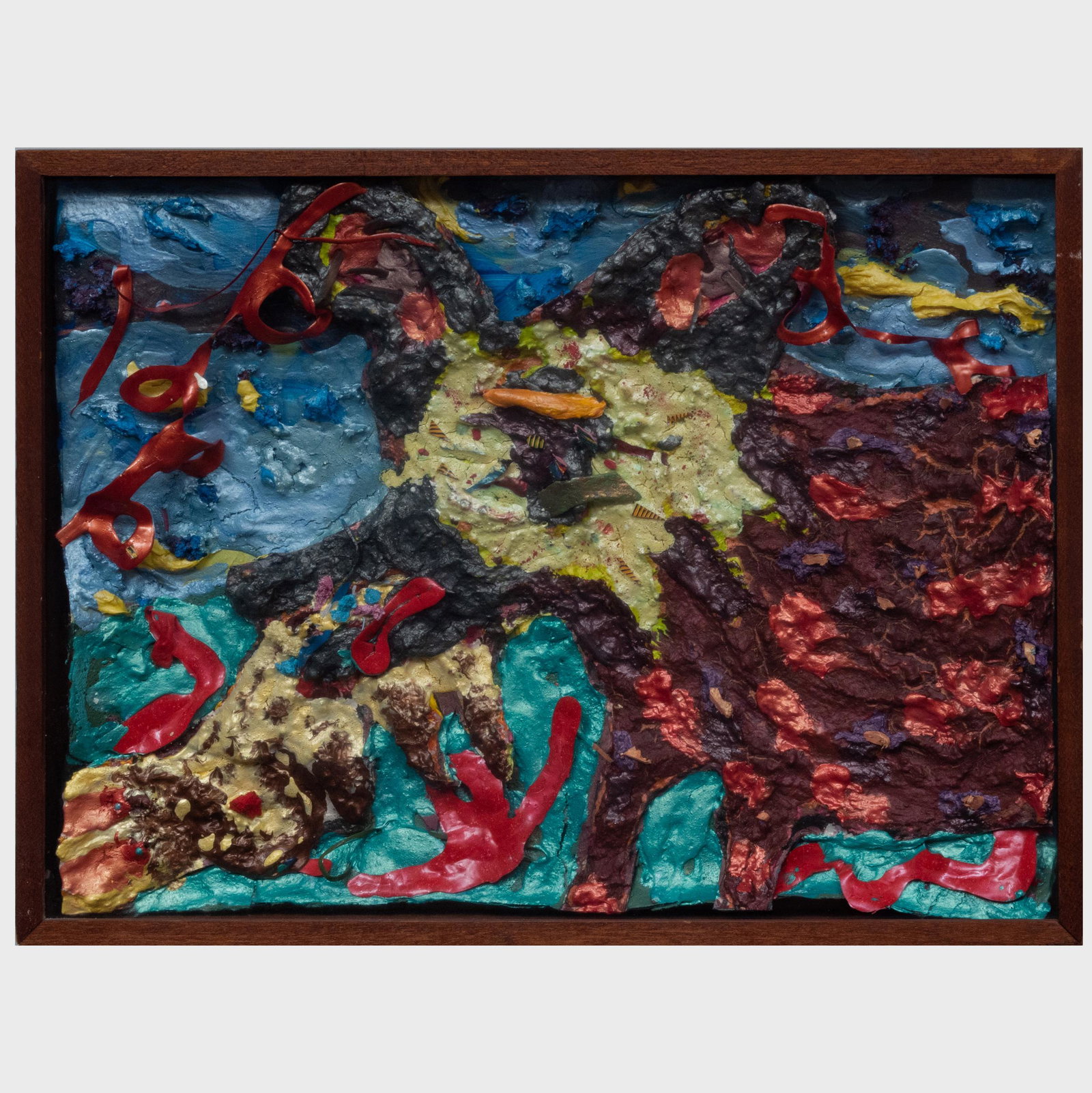 Mark Milloff (b. 1953): Dog with Rabbit (1 of 4)