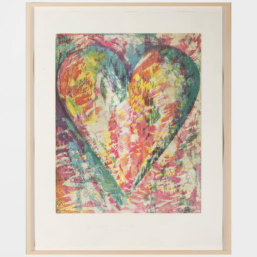 Jim Dine (b. 1935) Confetti Heart