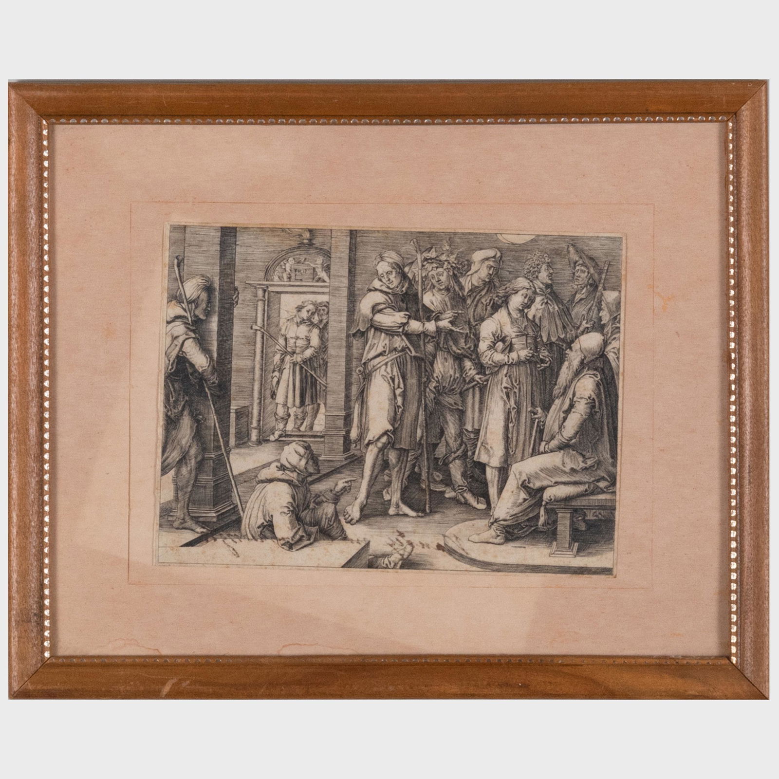 Lucas van Leyden (1494-1533): Joseph Telling his Dream to Jacob (1 of 4)