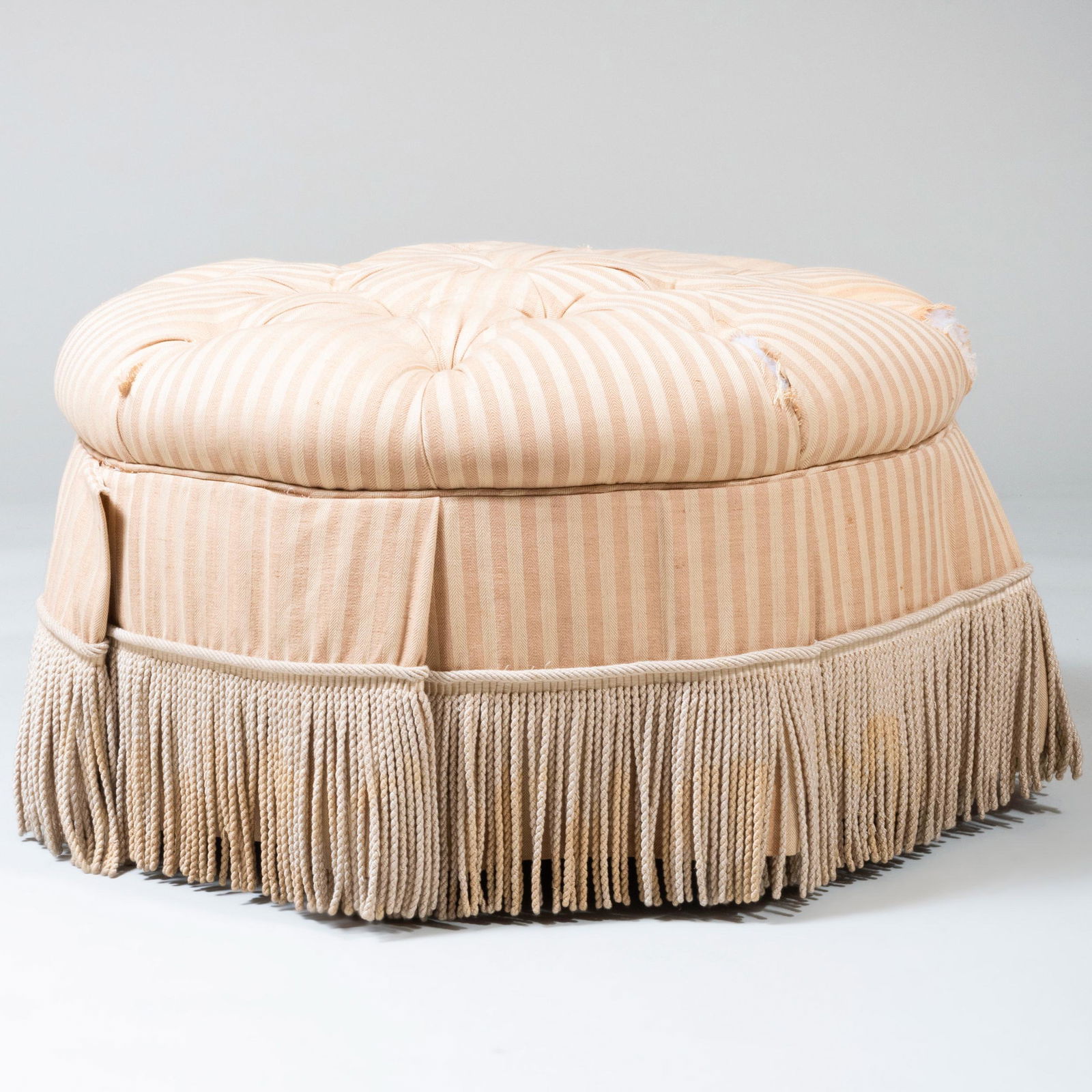 Tufted Upholstered Ottoman (1 of 8)