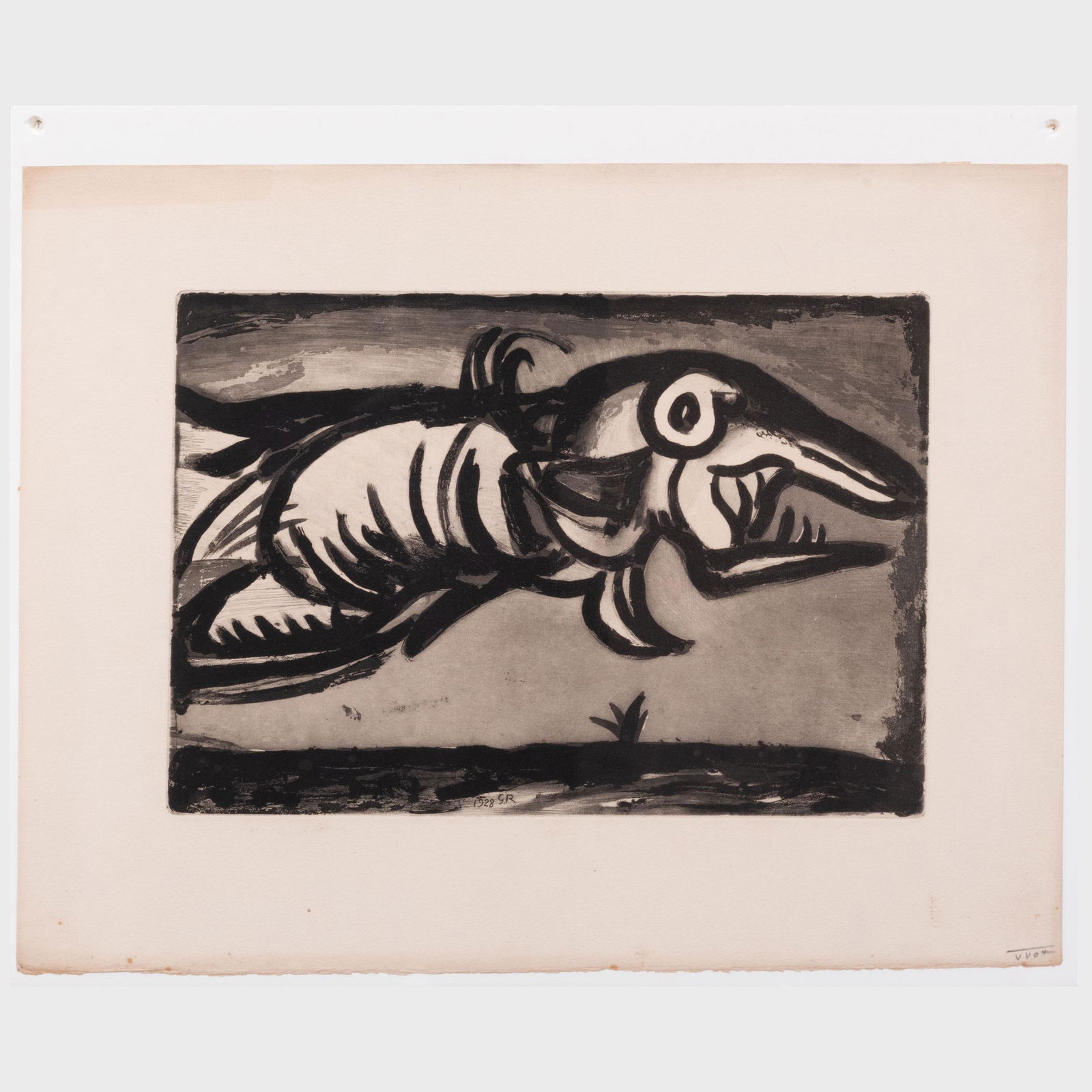 Georges Rouault (1871-1958): Le Poisson volant (1 of 10)