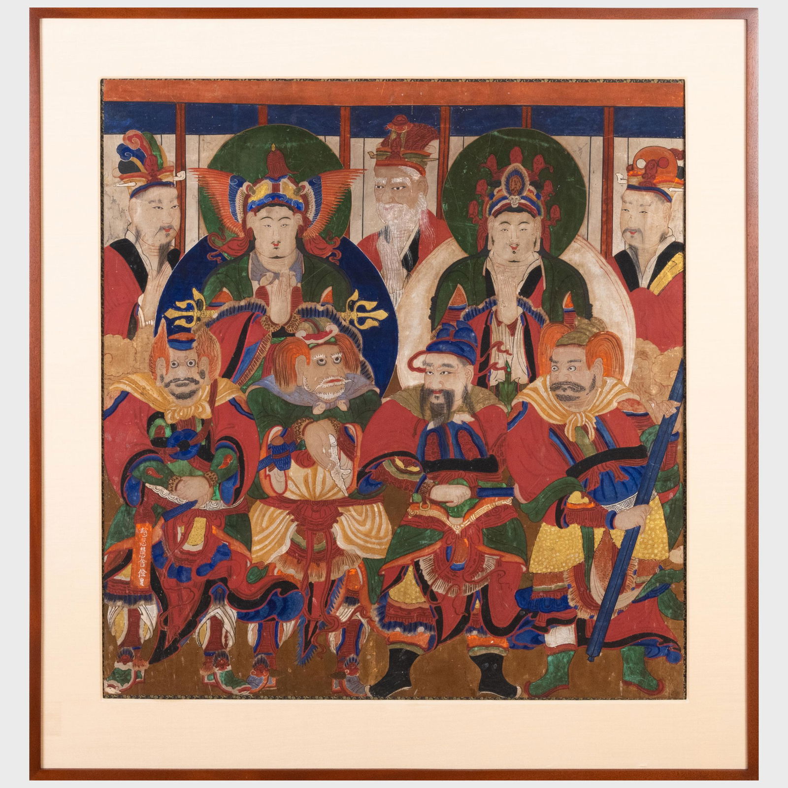 Korean Buddhist Figures of Deities (1 of 4)