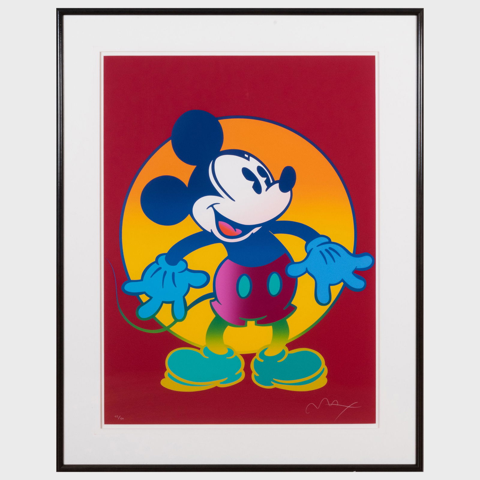 Peter Max (b. 1937): Mickey; and Minnie (1 of 11)