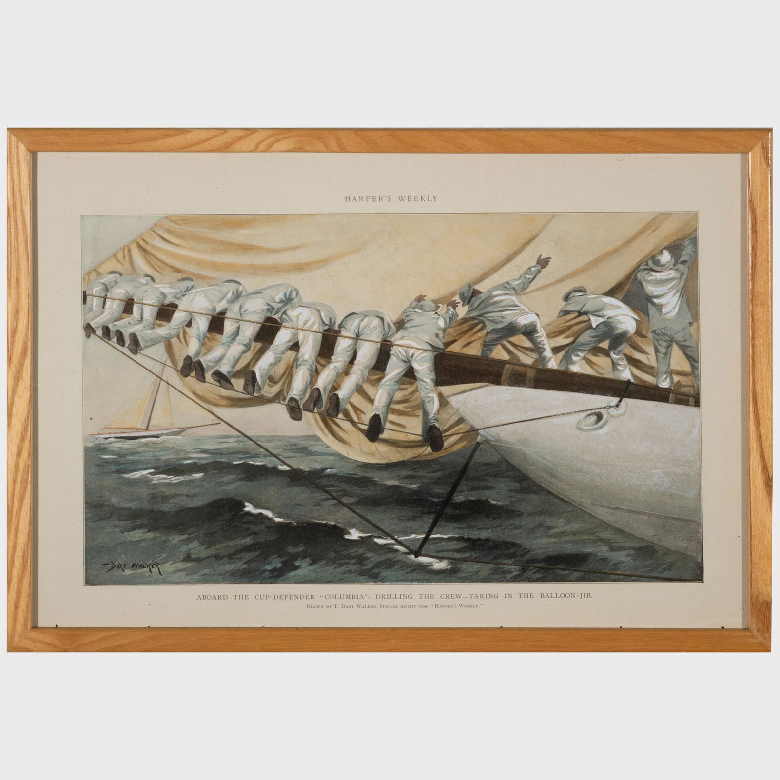 After T. Dart Walker for Harper's Bazaar: Aboard the Cup-defender "Columbia" (1 of 4)