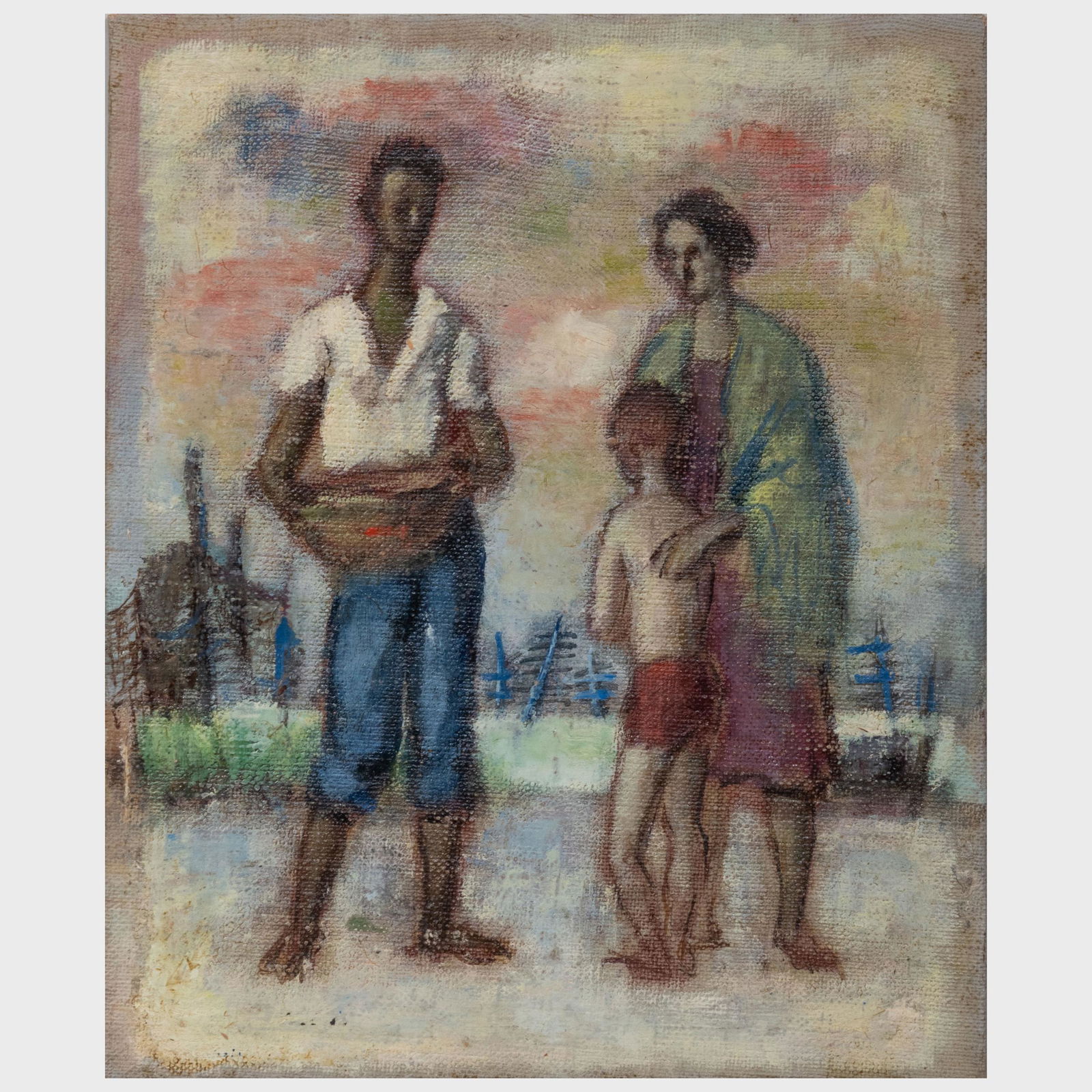 Simka Simkhovitch (1893-1949): A Group of Nine Small Oil Sketches (1 of 20)