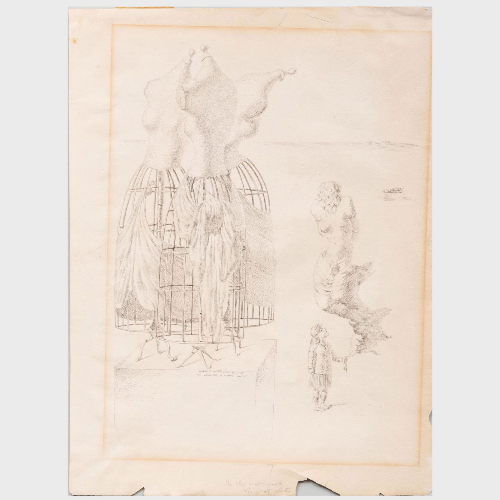 Federico Castellon (1914-1971): My Andromeda is Flying Away (1 of 3)