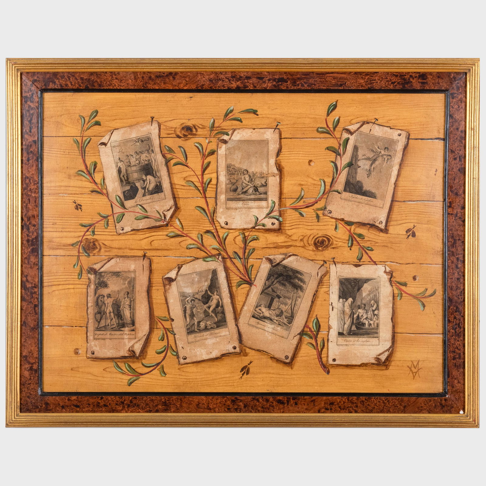 French School: Trompe l'oeil: A Group of Eight (1 of 10)