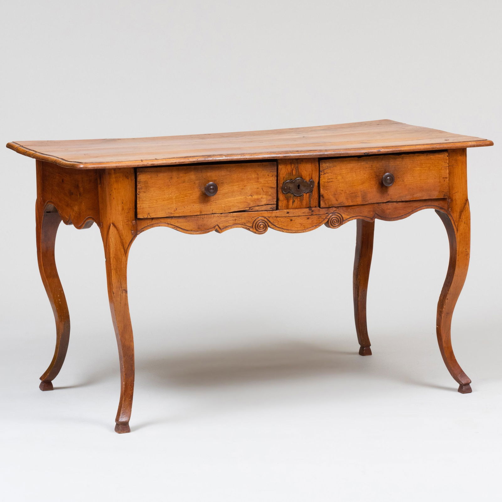 Louis XV Style Provincial Fruitwood Table (1 of 12)