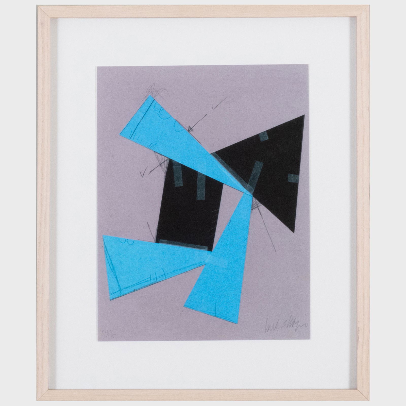 Joel Shapiro (b. 1941):  For the Archives (1 of 7)