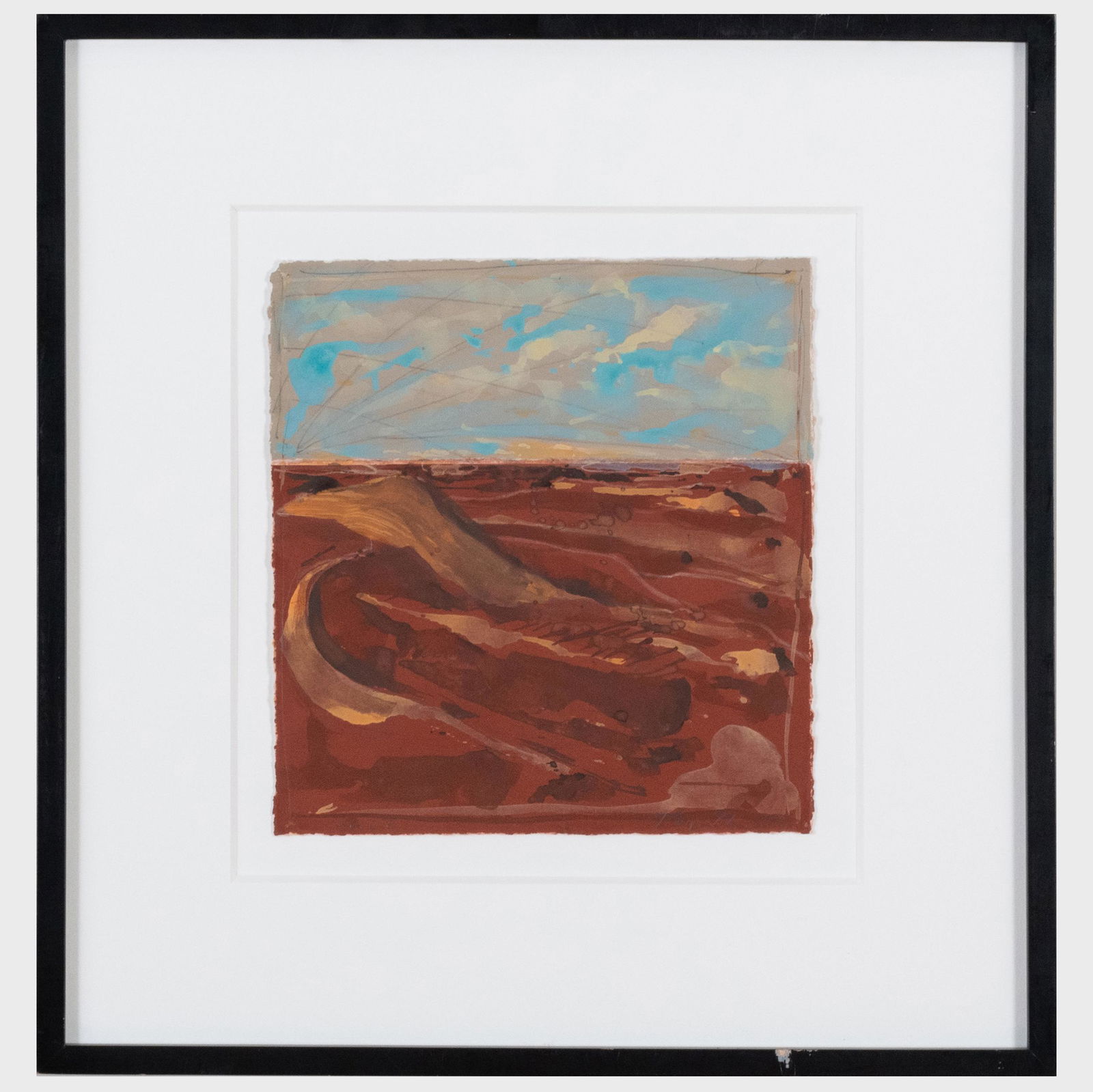 Bryan Hunt (b. 1947): Dunescape #2 (1 of 7)