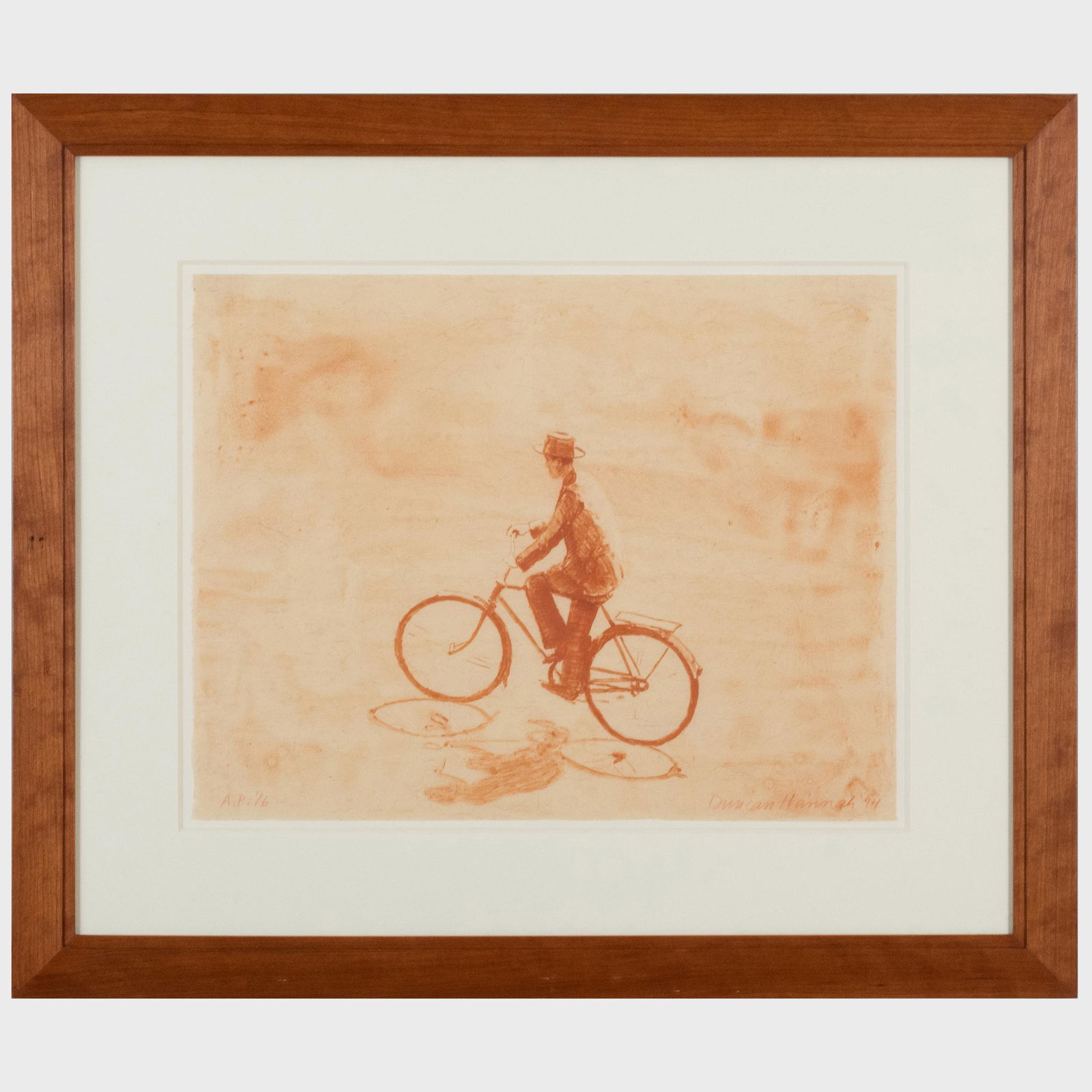 Duncan Hannah (b. 1952): Bike (1 of 9)