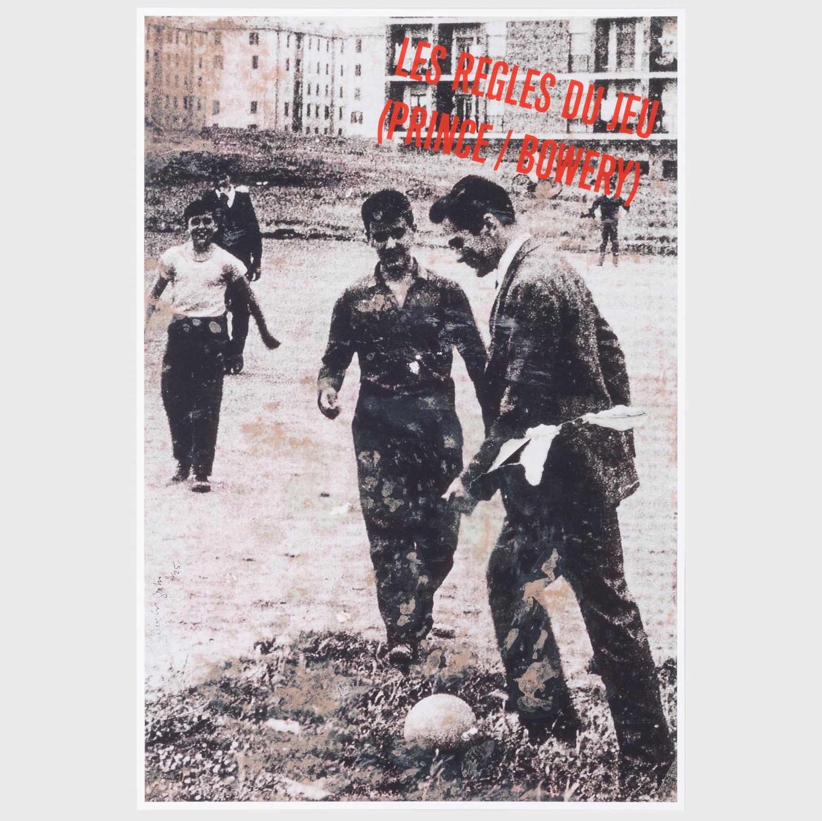 Douglas Gordon (b. 1966): Les Regles du Jeu (Pier-Paolo Pasolini & Leigh Bowery) (1 of 3)