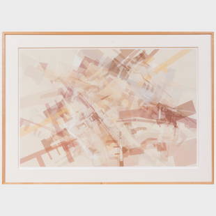 Benjamin Edwards (b. 1970): Decoherence: Benjamin Edwards (b. 1970): Decoherence Iris print on watercolor paper, 2001, signed and dated on the reverse, with label from Artemis Greenberg Van Doren Gallery, NY. 28 x 42 in. (image), 36 1/4