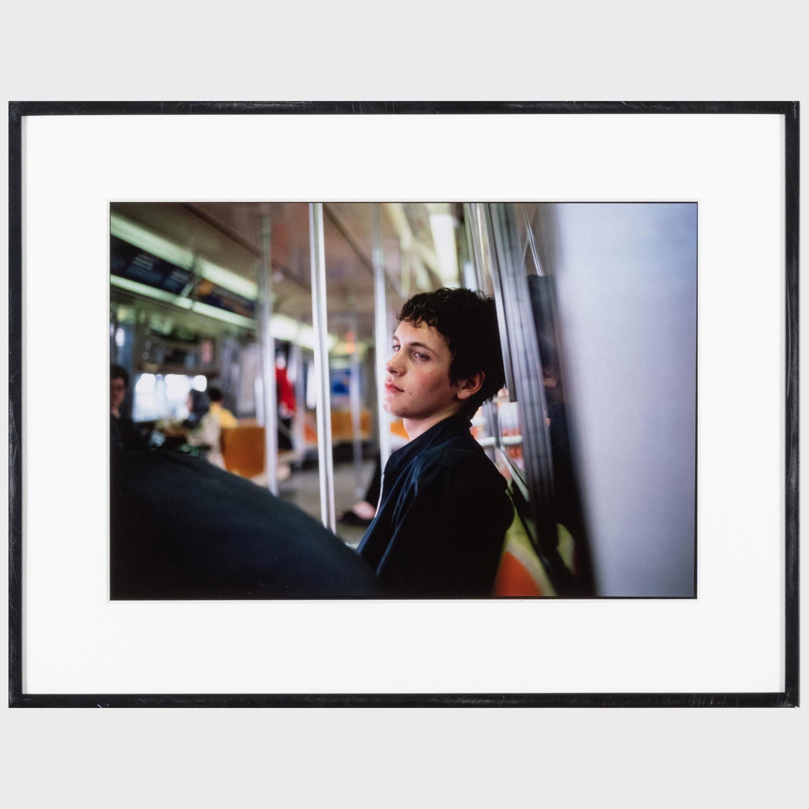 Nan Goldin (b. 1953): Simon on the Subway, NYC (1 of 5)