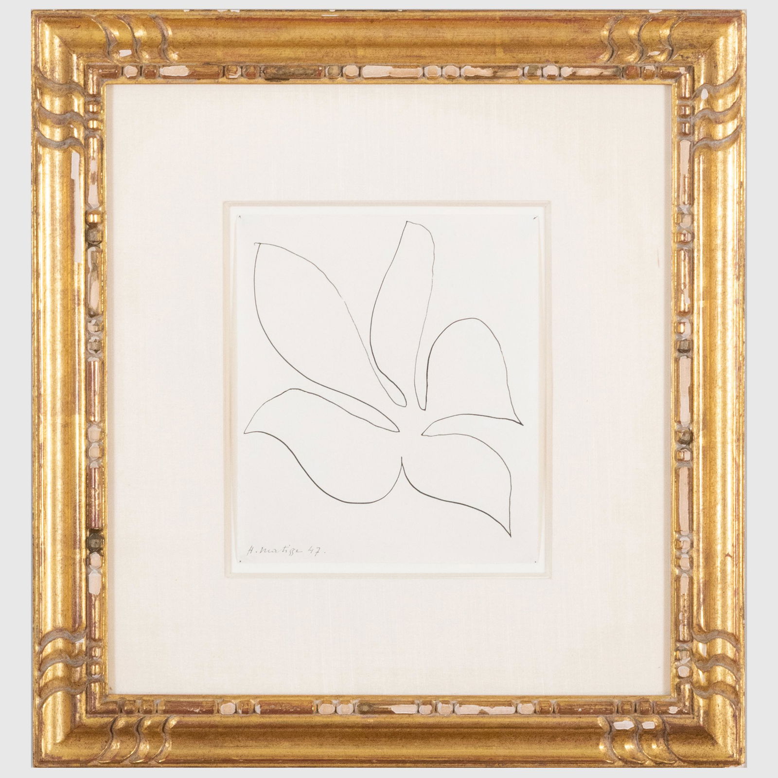 Henri Matisse (1869-1954): Fleur (1 of 6)