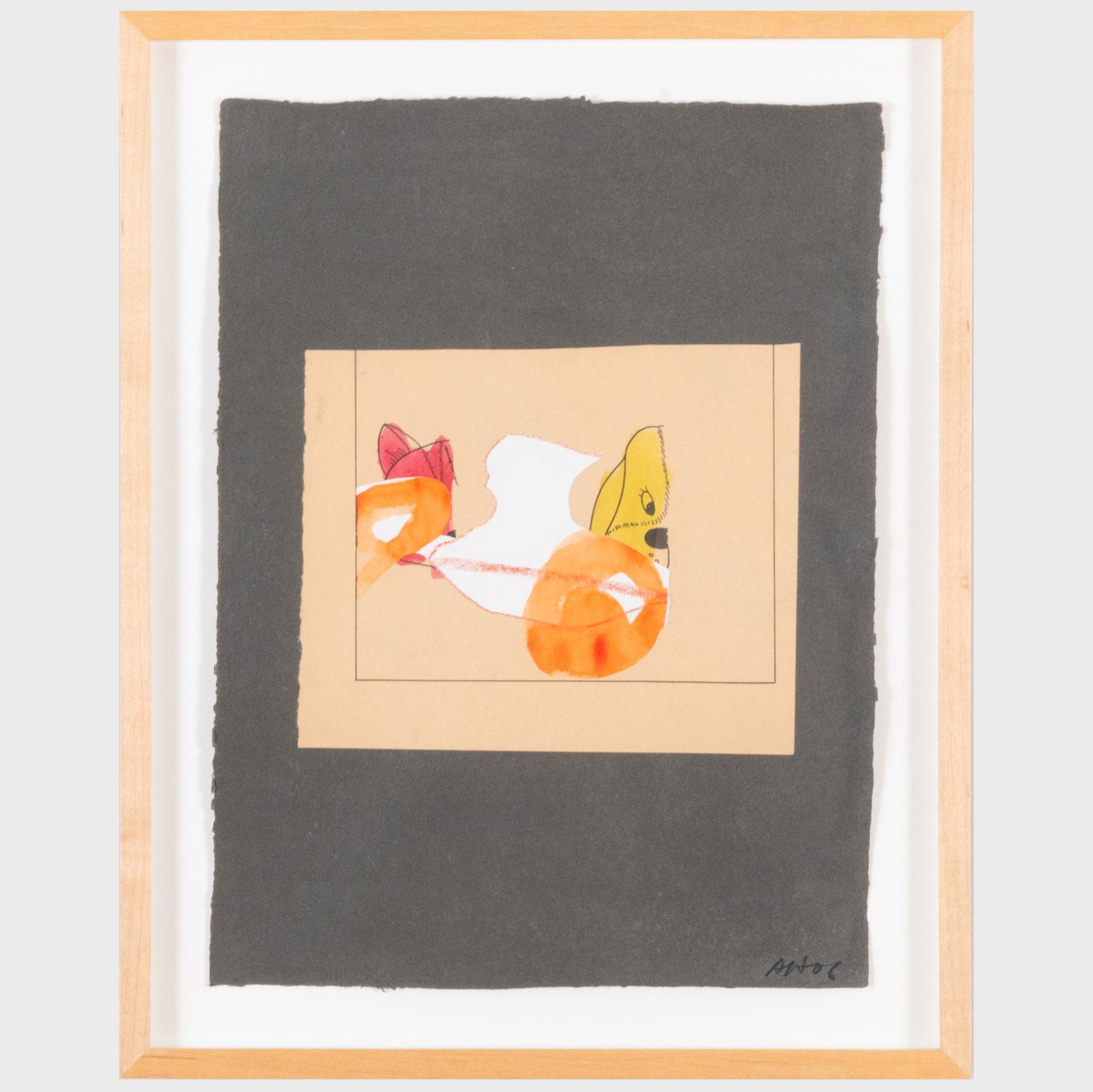 Arturo Herrera (b. 1959): Cat and Dog (1 of 5)