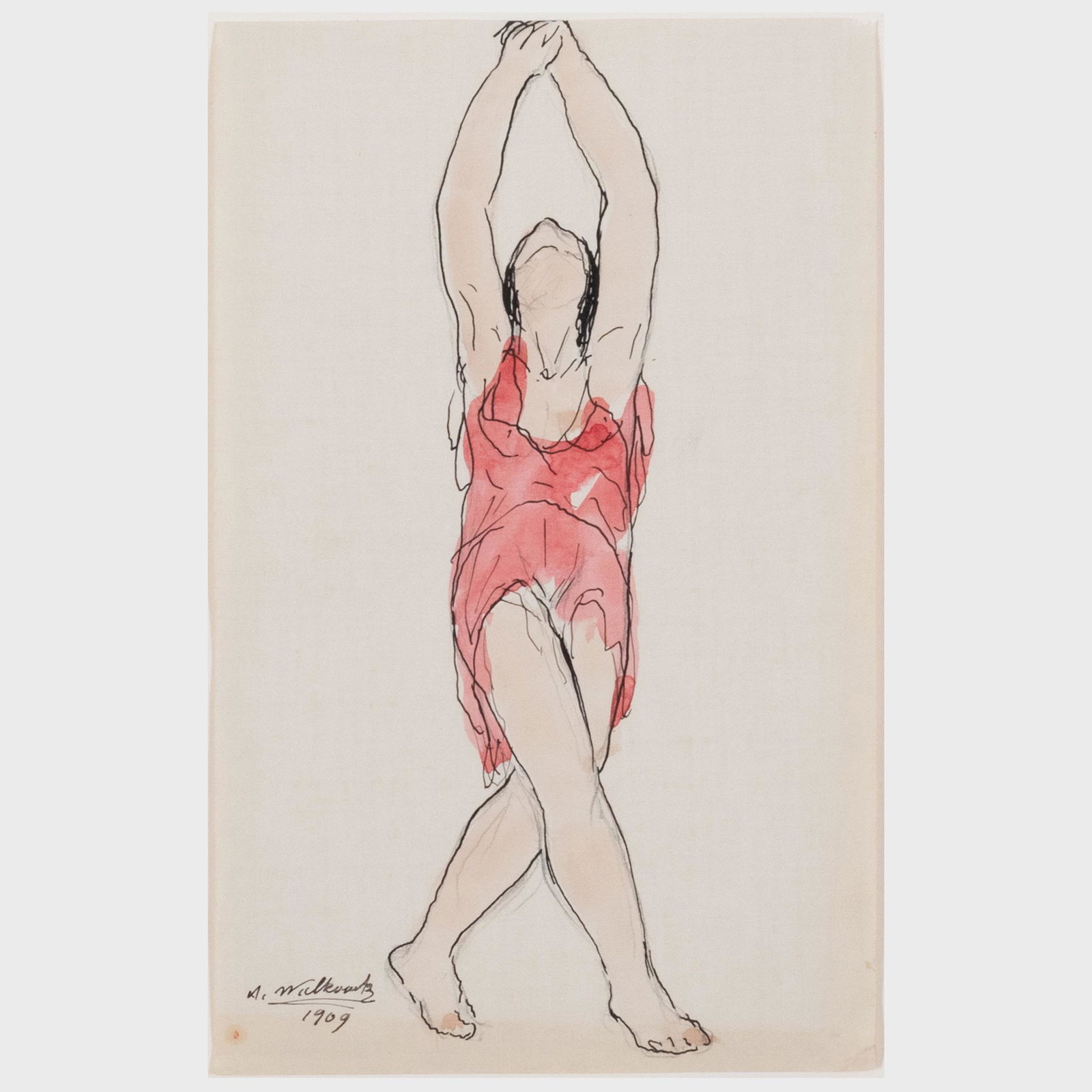 Abraham Walkowitz (1878-1965): Isadora Duncan; and Isadora Duncan (1 of 7)