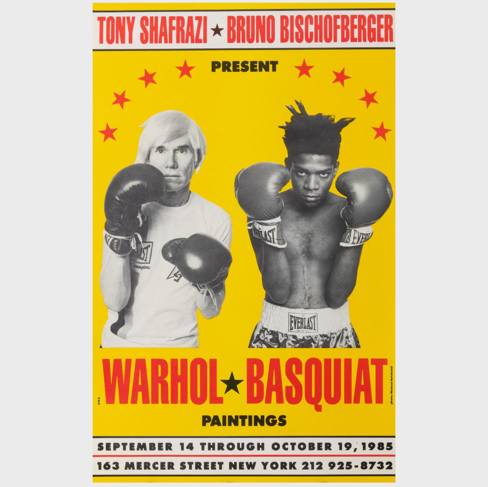 After Andy Warhol (1928-1987) and Jean-Michel Basquiat (1960-1988): Warhol-Basquiat Poster (1 of 2)
