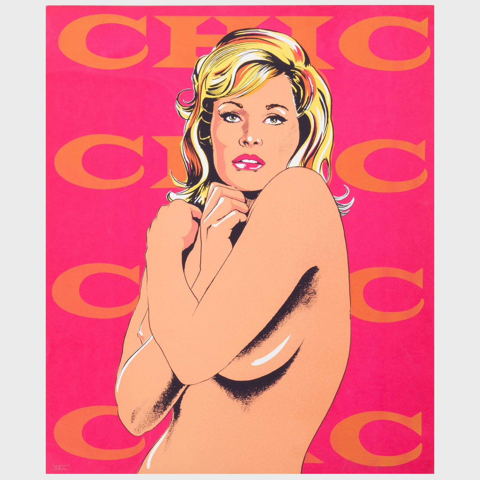 James Rosenquist (1933-2017): Circles of Confusion; Mel Ramos (1935-2018): Chic; Allan D'Arcangelo (1 of 20)