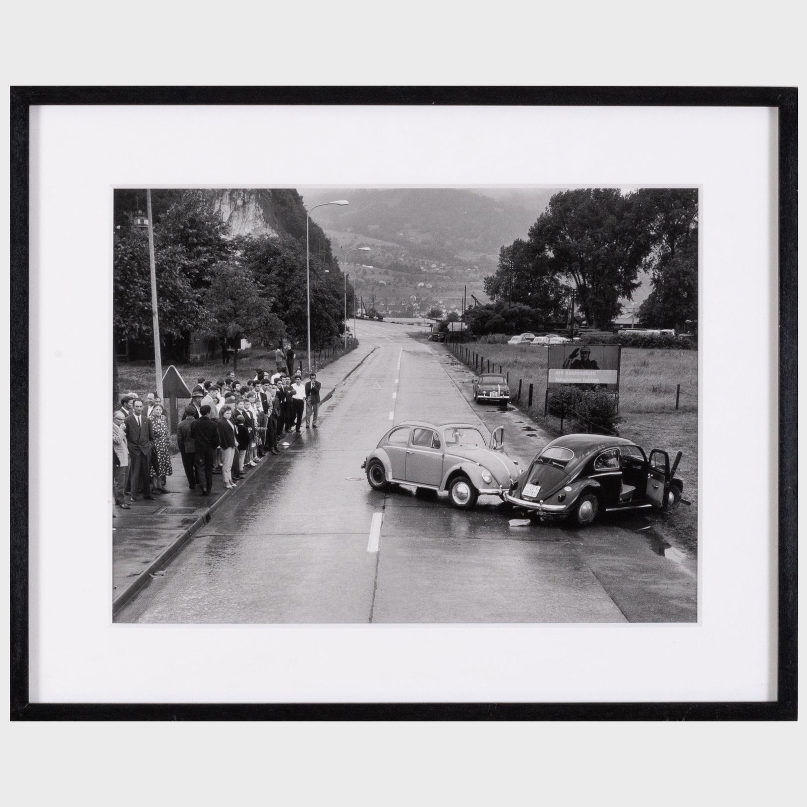 Arnold Odermatt (b. 1925): Stansstad: Arnold Odermatt (b. 1925): Stansstad Gelatin silver print, 1964, signed and dated on the reverse. 11 1/4 x 15 1/4 in. (sight), 16 1/2 x 20 1/2 in. (frame).