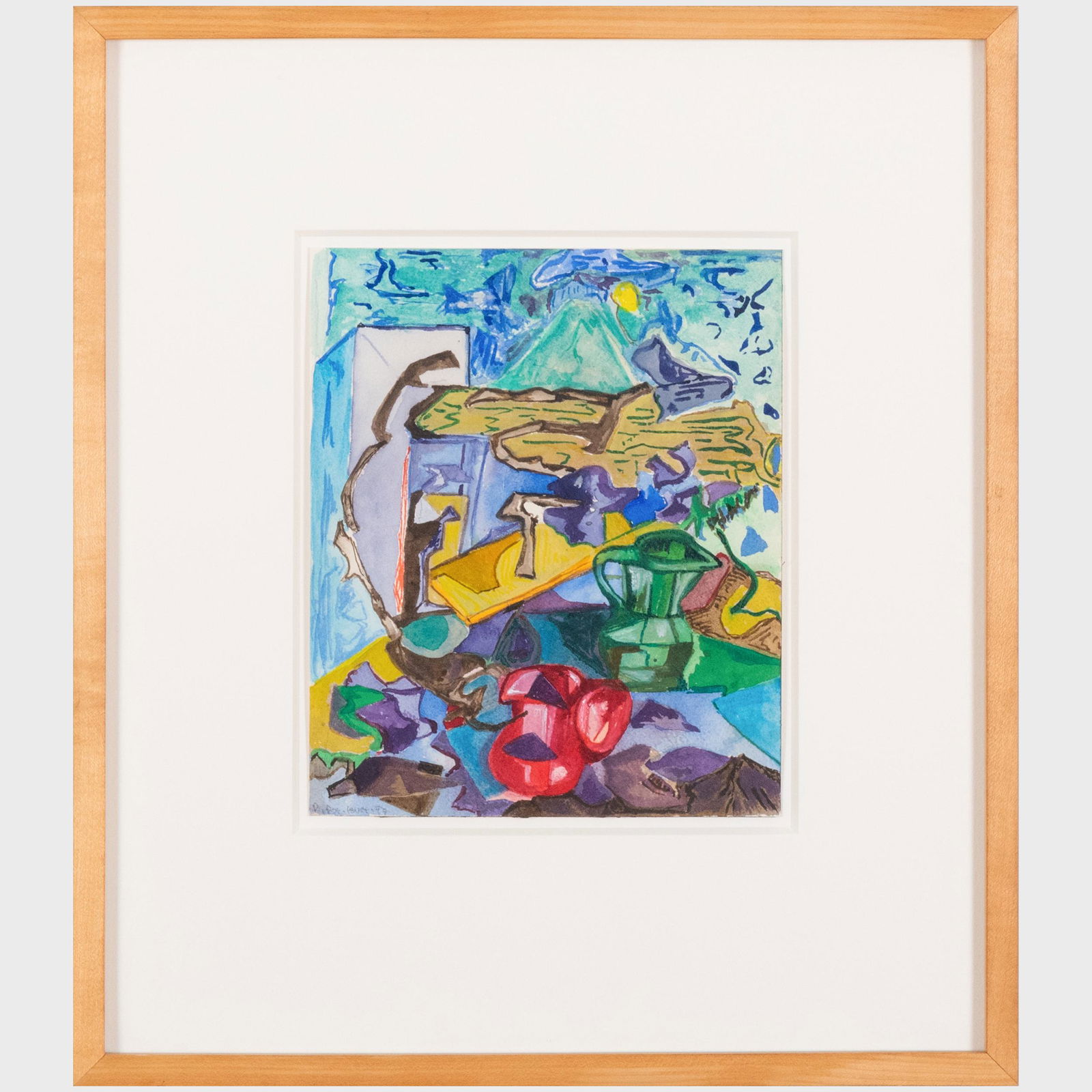 Barbara Poe Levee (1922-2013): Untitled (1 of 4)