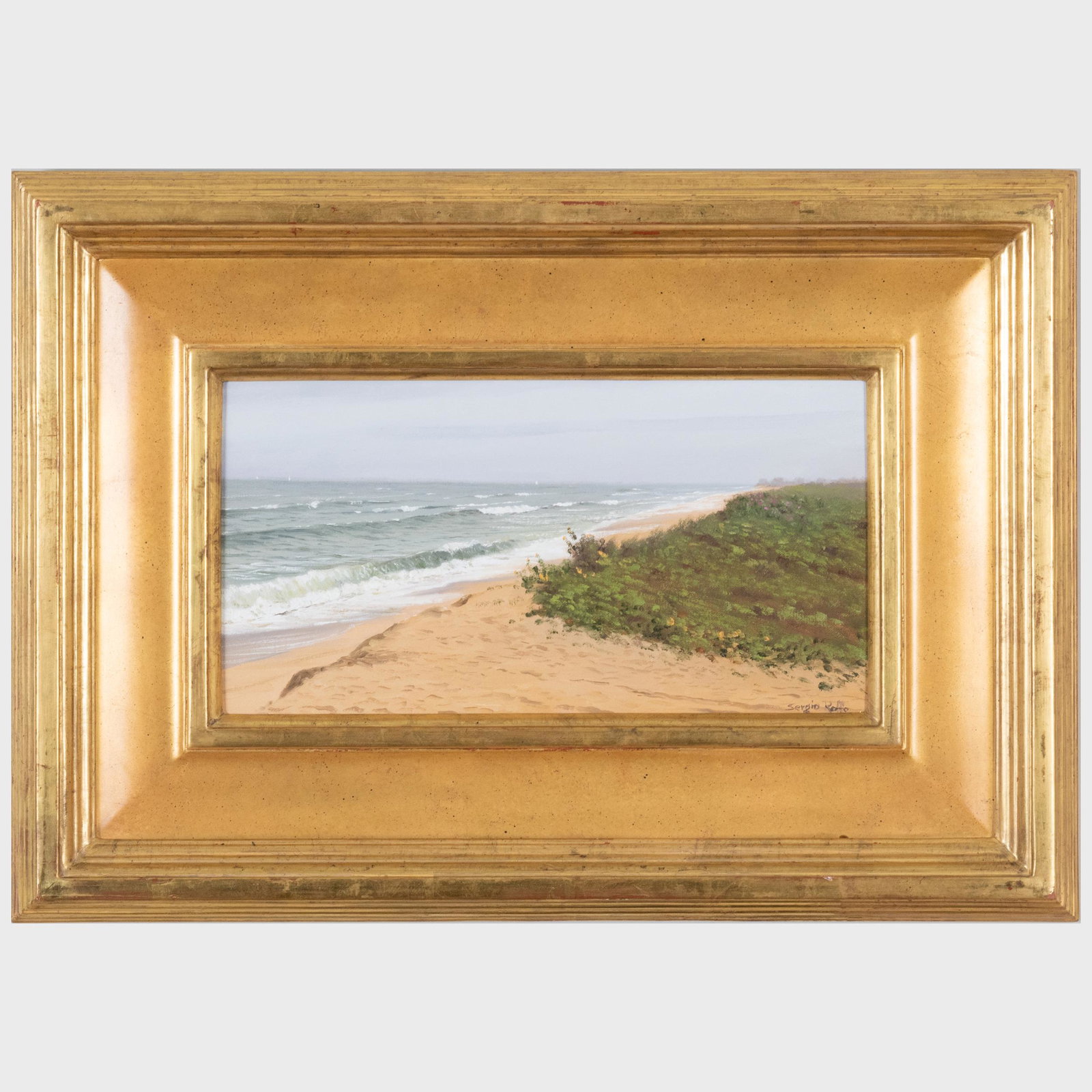 Sergio Roffo (b. 1953): Beachscape (1 of 5)