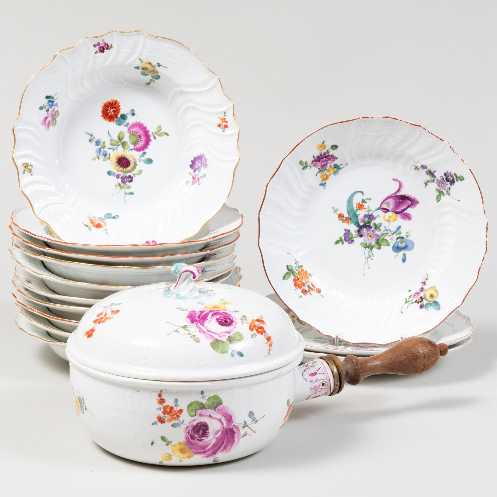 Assembled Meissen Porcelain Part Service (1 of 20)