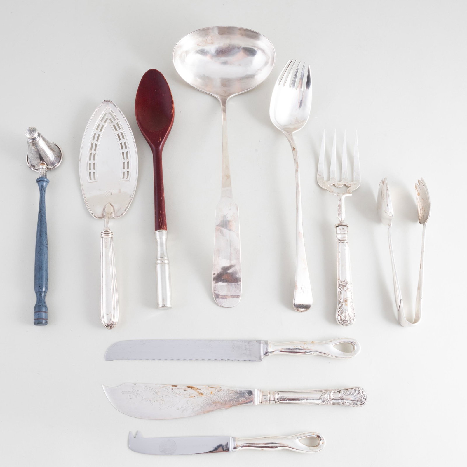 Group of Silver Serving Pieces (1 of 13)