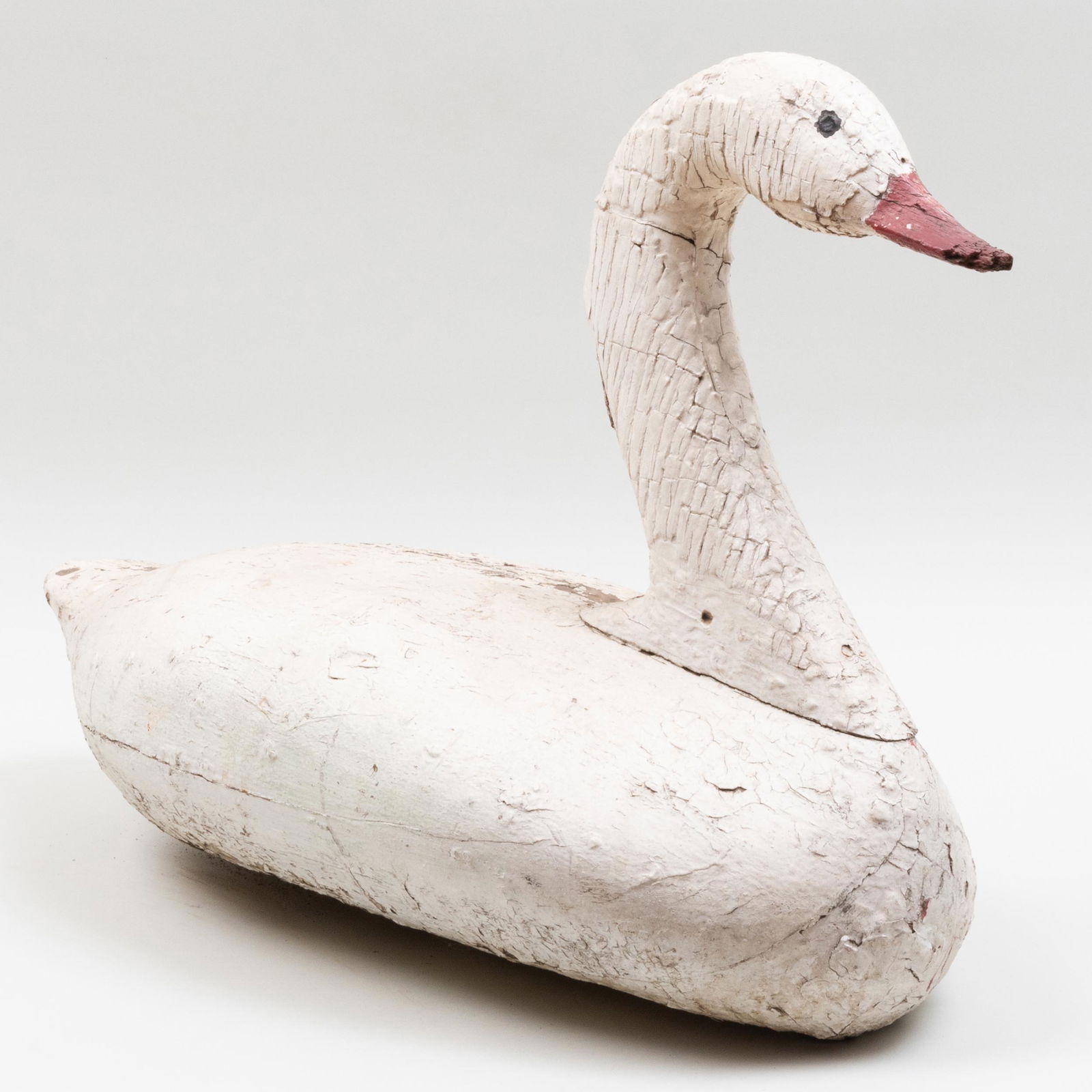 American Painted Decoy Model of a Swan (1 of 9)