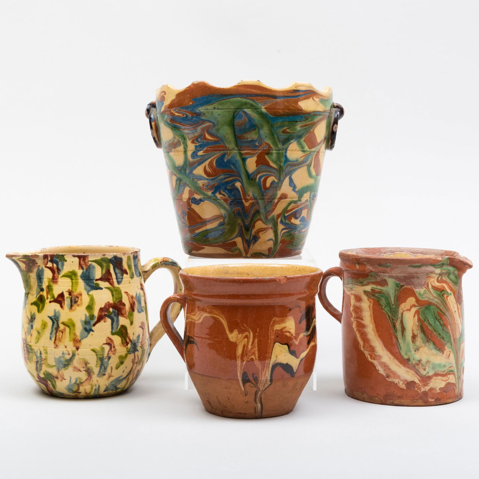 Group of Four Earthenware Vessels (1 of 20)