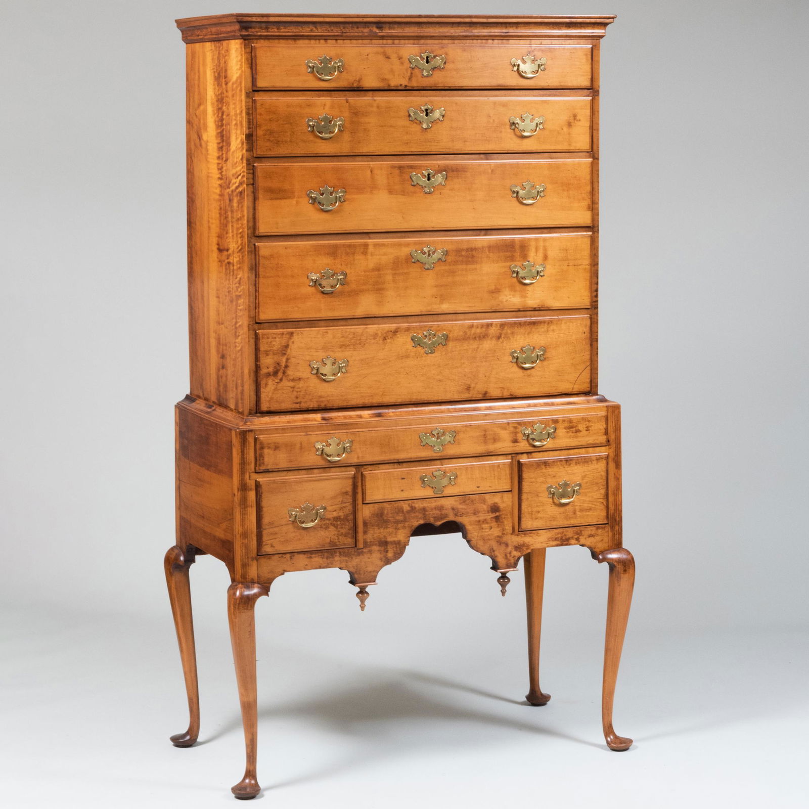 American Chippendale Maple High Boy (1 of 7)