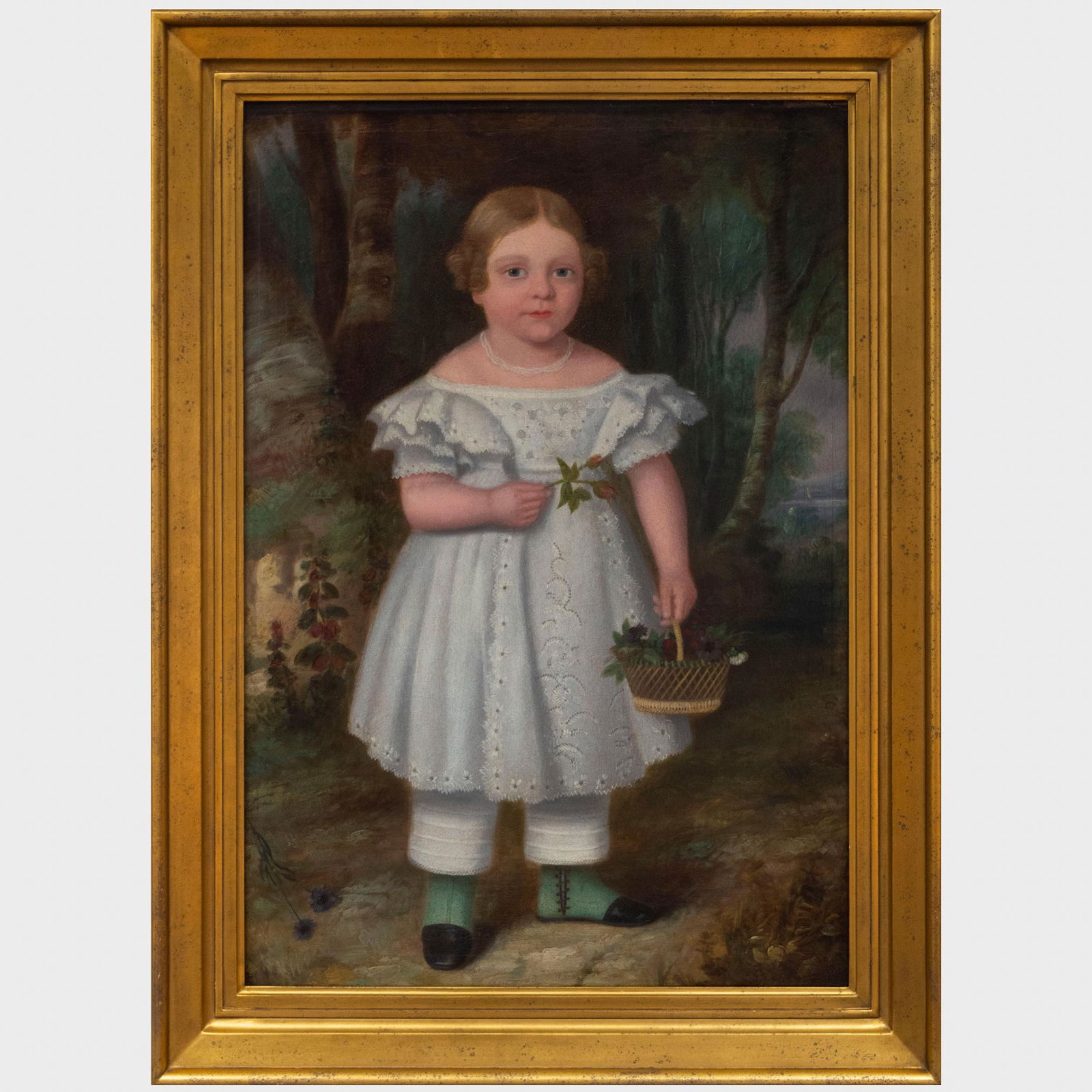 English School: Portrait of a Brother and Portrait of a Sister: A Pair (1 of 9)