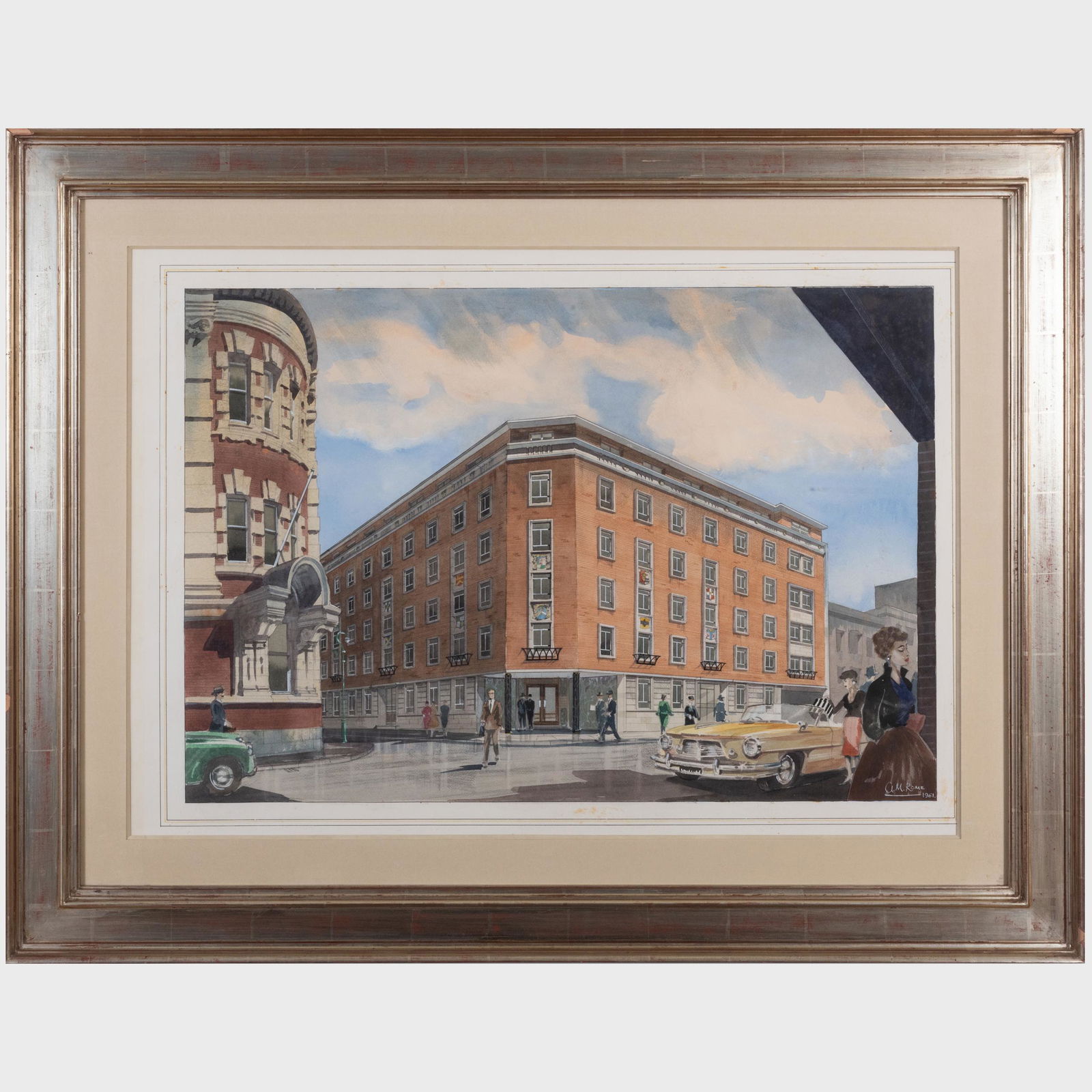 A. M. Rome: City Street View (1 of 8)