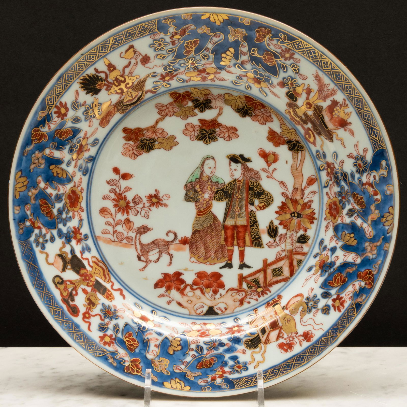 Chinese Export Imari Porcelain 'Governor Duff' Plate (1 of 4)