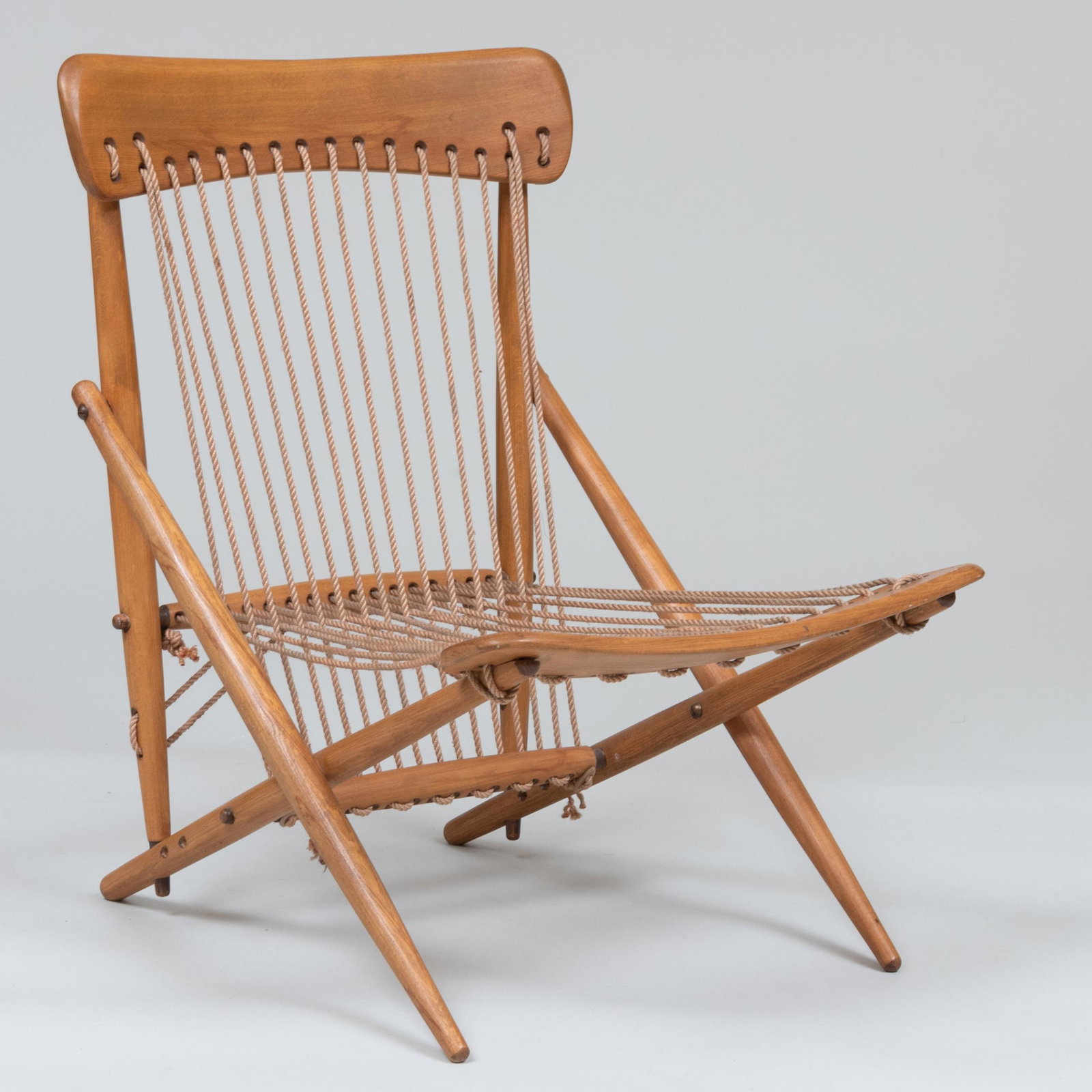 Maruni Mokko Hardwood 'Rope' Chair (1 of 7)