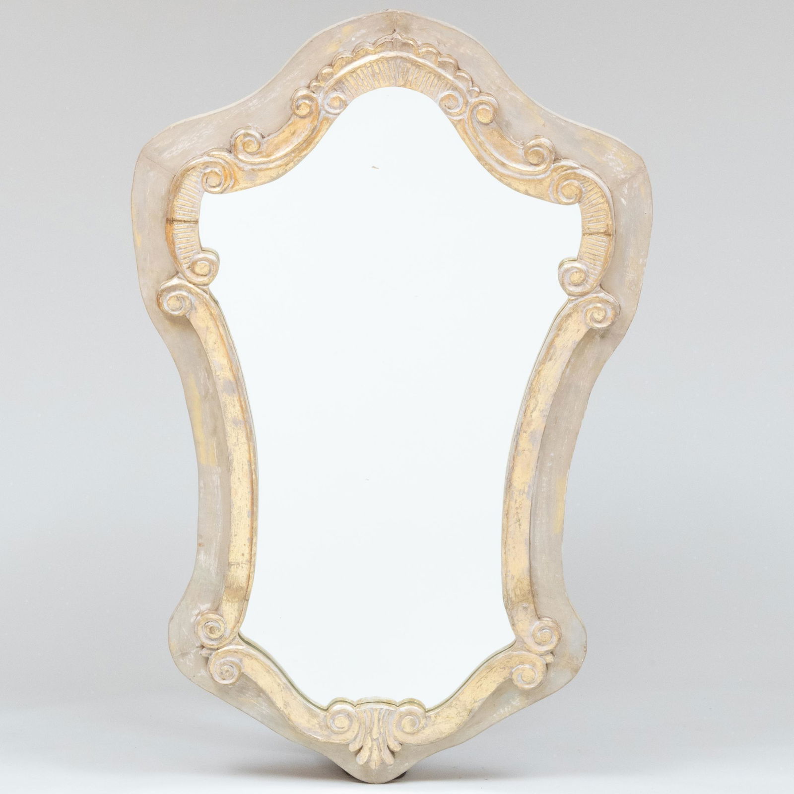 Continental Baroque Style Painted and Parcel-Gilt Mirror, of Recent Manufacture (1 of 6)
