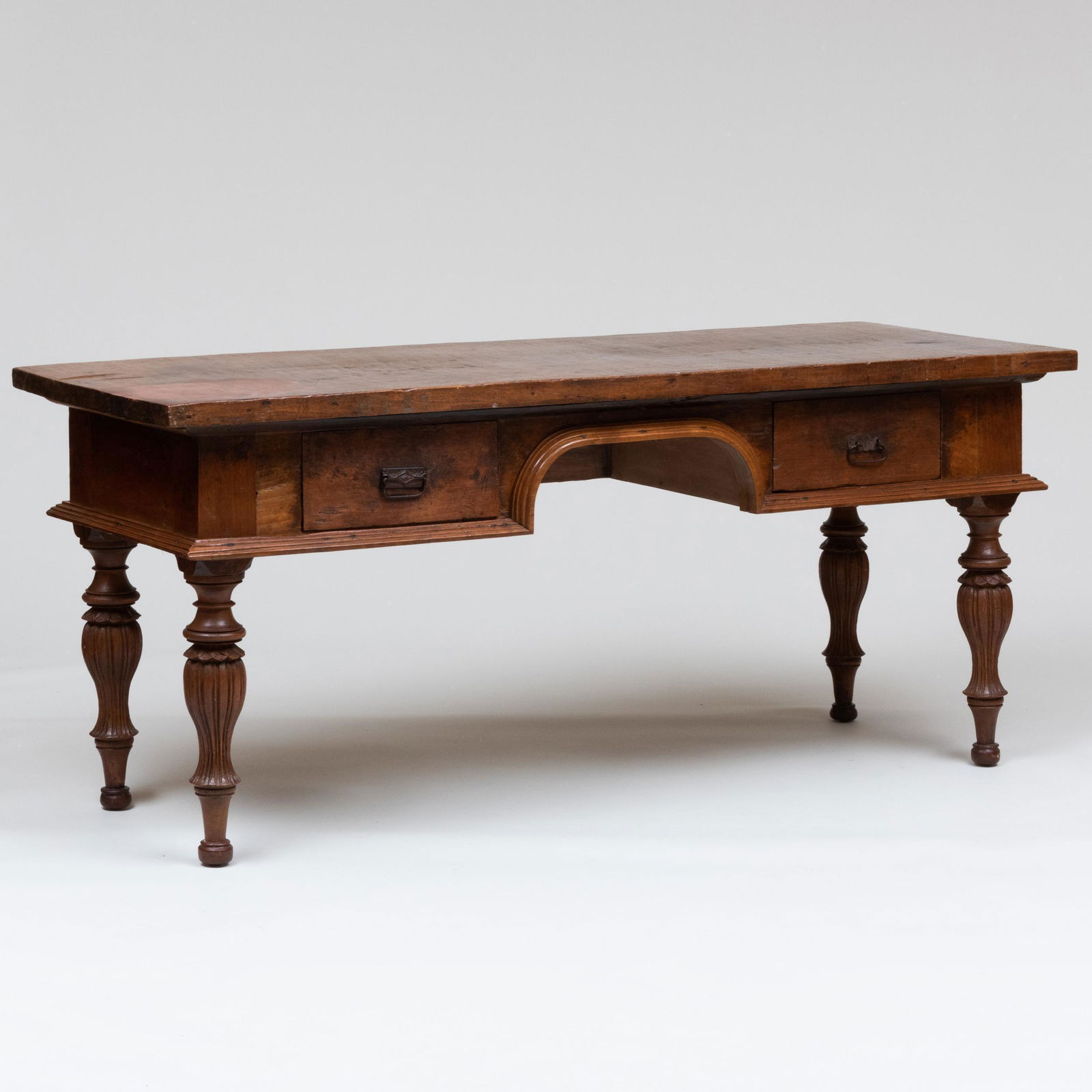 Continental Baroque Style Walnut Table (1 of 9)