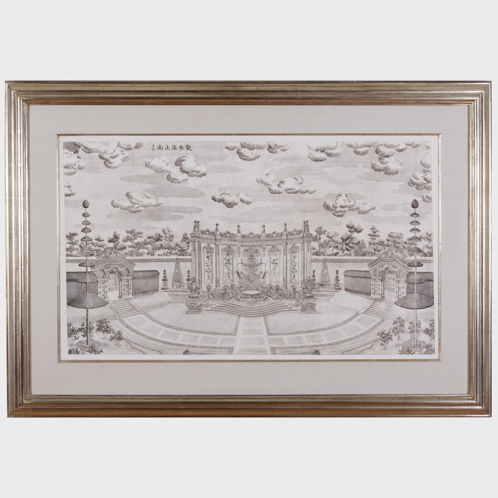 After Giuseppe Castiglione (1829-1908): Palais Pavillons et Jardins Construits par Giuseppe: After Giuseppe Castiglione (1829-1908): Palais Pavillons et Jardins Construits par Giuseppe Castiglione dans le Domaine Imperial du Yuan Ming Yuan au Palais d'Eté de Pekin: Eighteen Plates Eighte