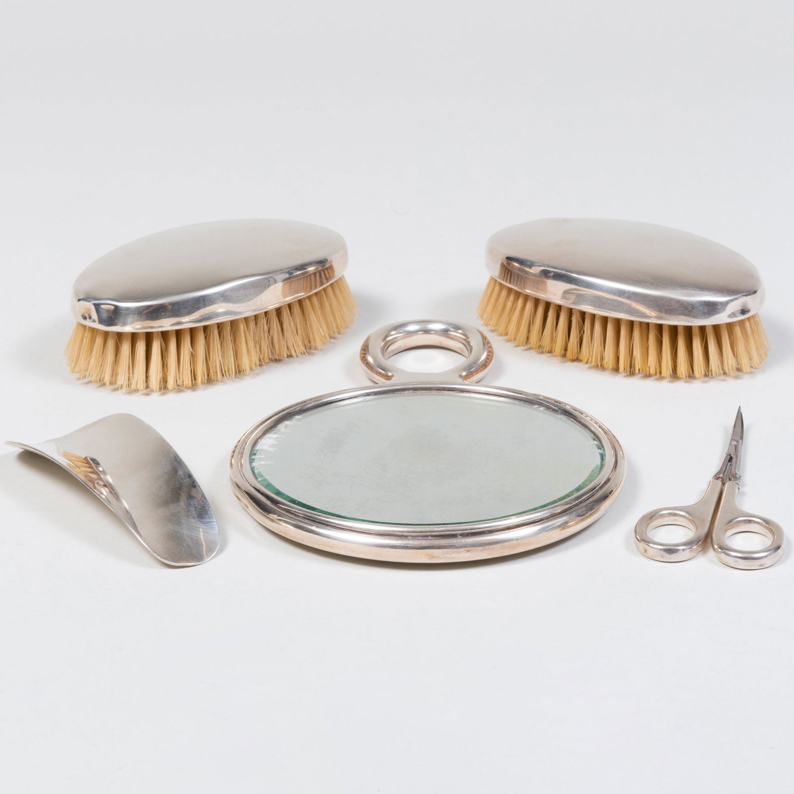 Gorham Silver Five Piece Dressing Set (1 of 6)