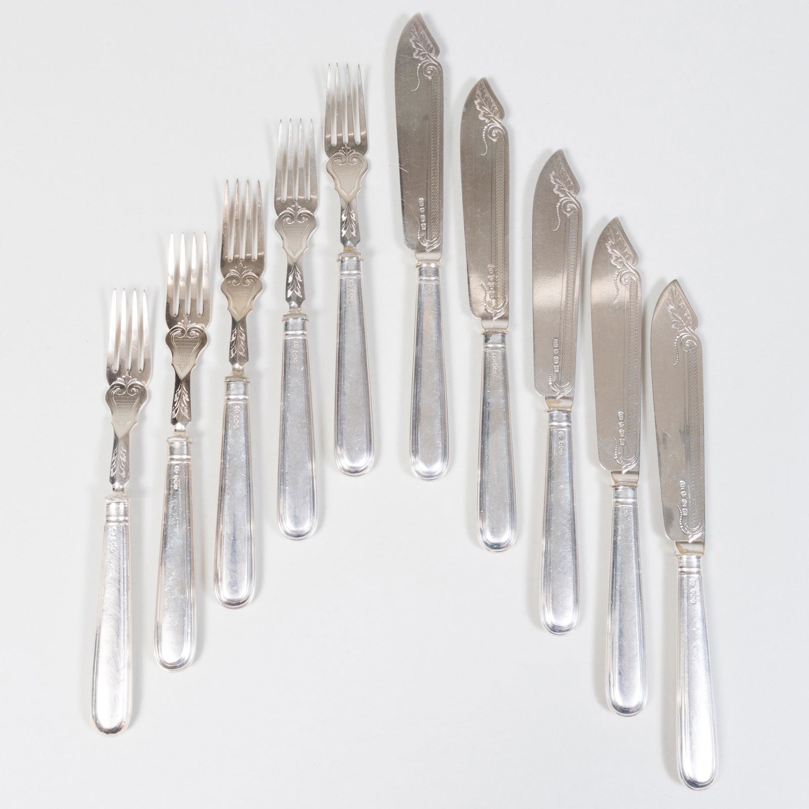 English Silver Fish Service (1 of 5)