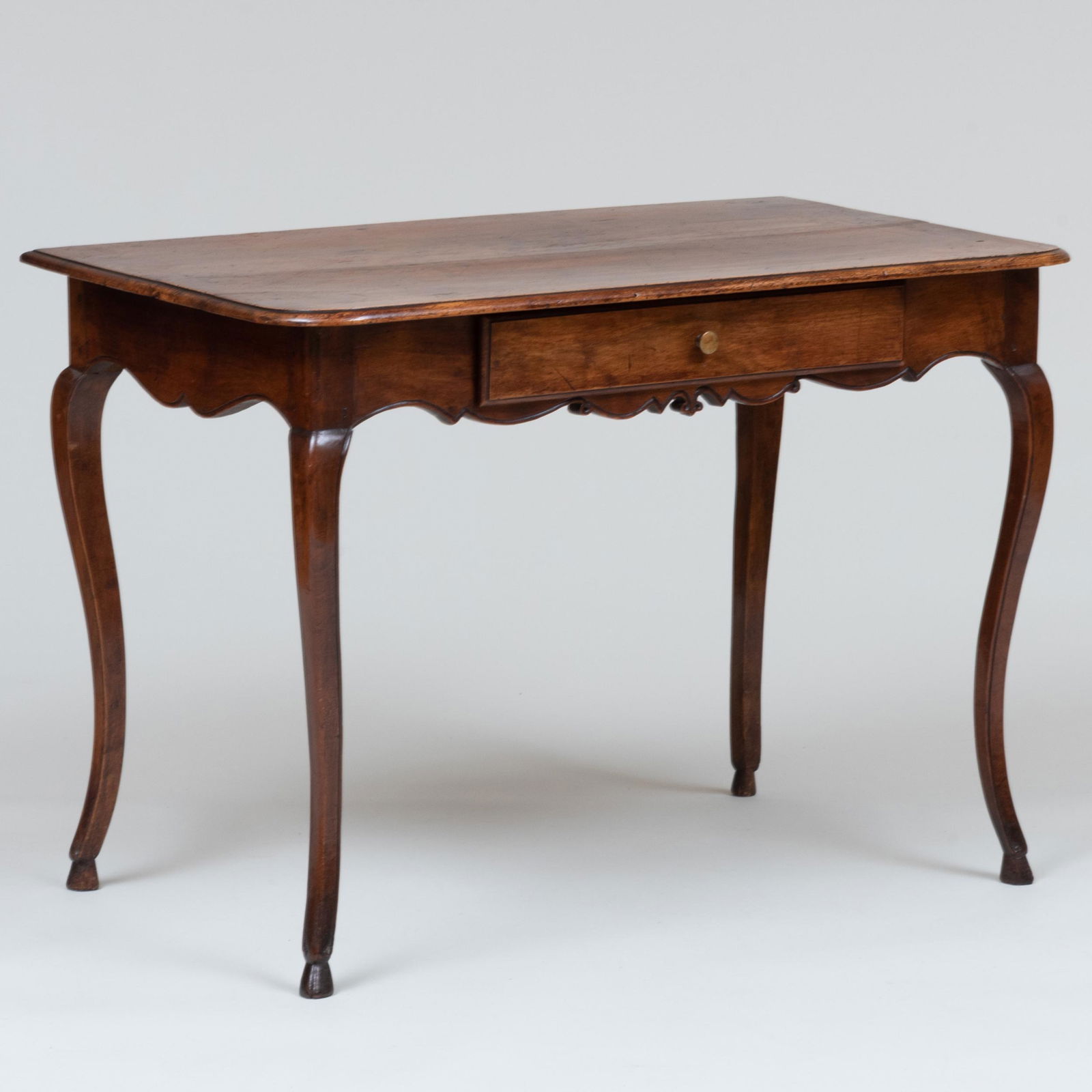 Louis XV Style Provincial Walnut Table (1 of 8)